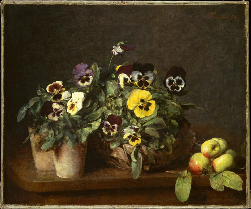 Natureza morta com pensamentos - Henri Fantin-Latour