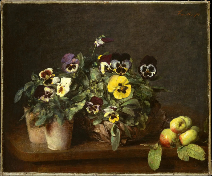 Natureza morta com pensamentos - Henri Fantin-Latour