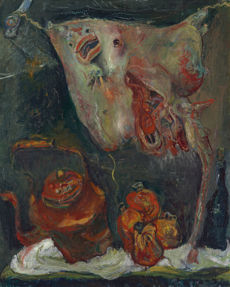 Natureza morta com arraias - Chaim Soutine