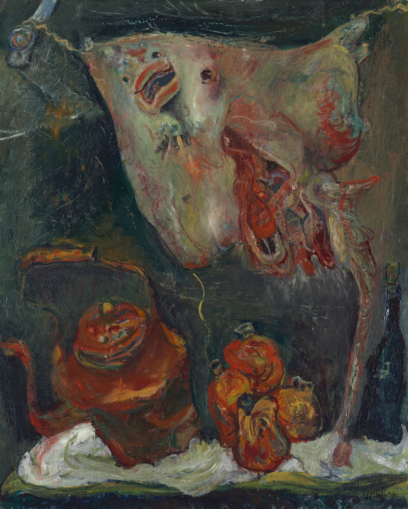 Natureza morta com arraias - Chaim Soutine