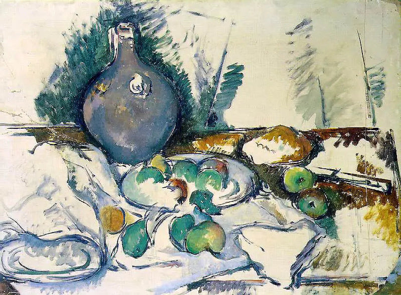 Natureza morta com jarro de água - Paul Cézanne