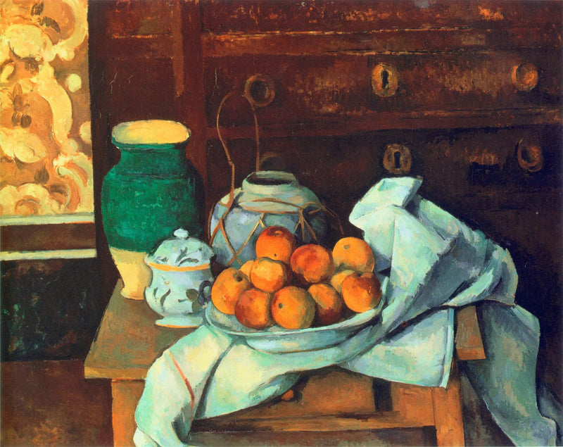 Natureza morta com cômoda - Paul Cézanne