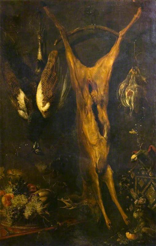 Nature morte avec un cerf mort - Frans Snyders