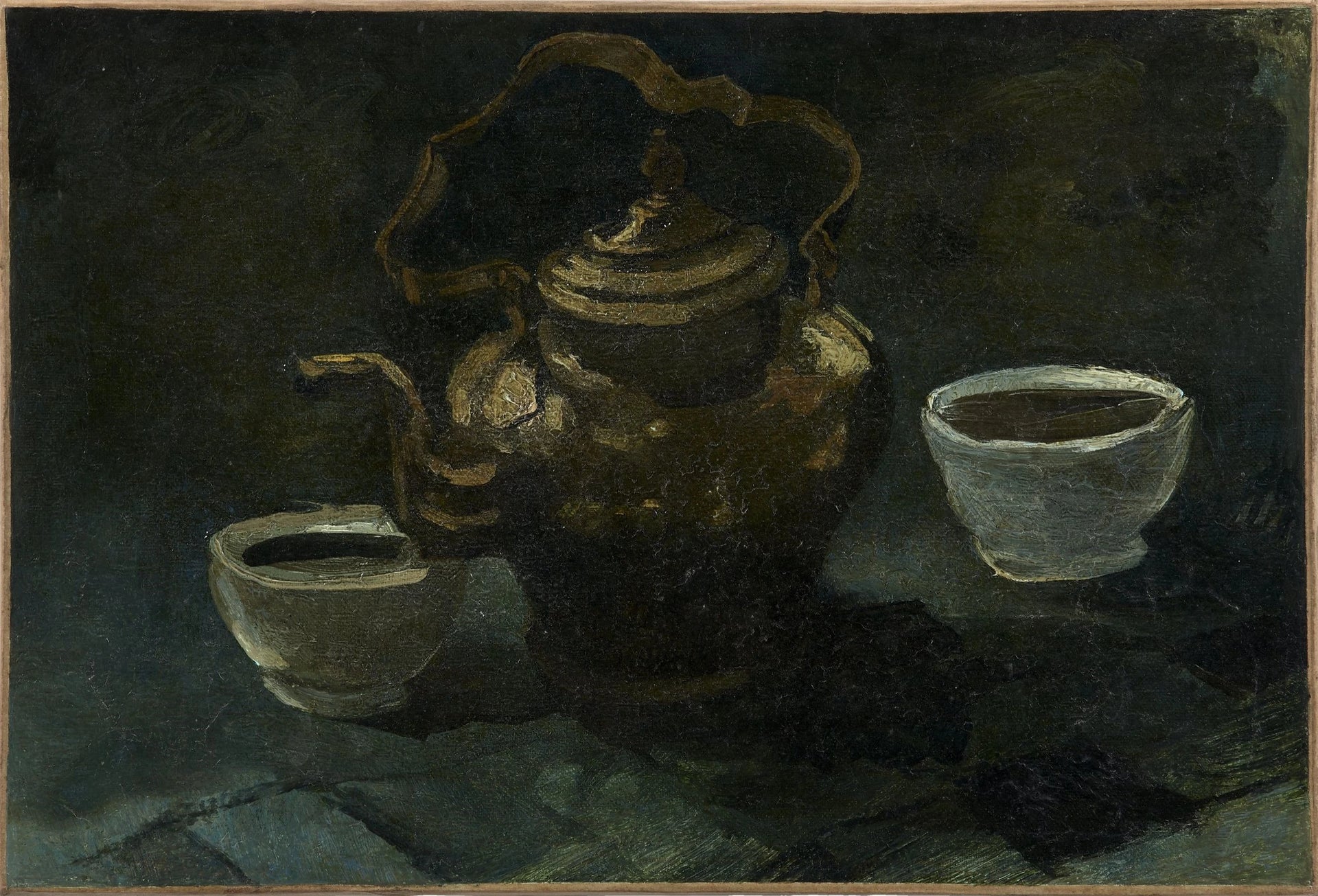 Nature morte à la cafetière en cuivre F202 JH738 — Vincent van Gogh