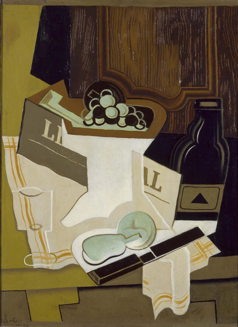 Natureza morta diante do armário - Juan Gris