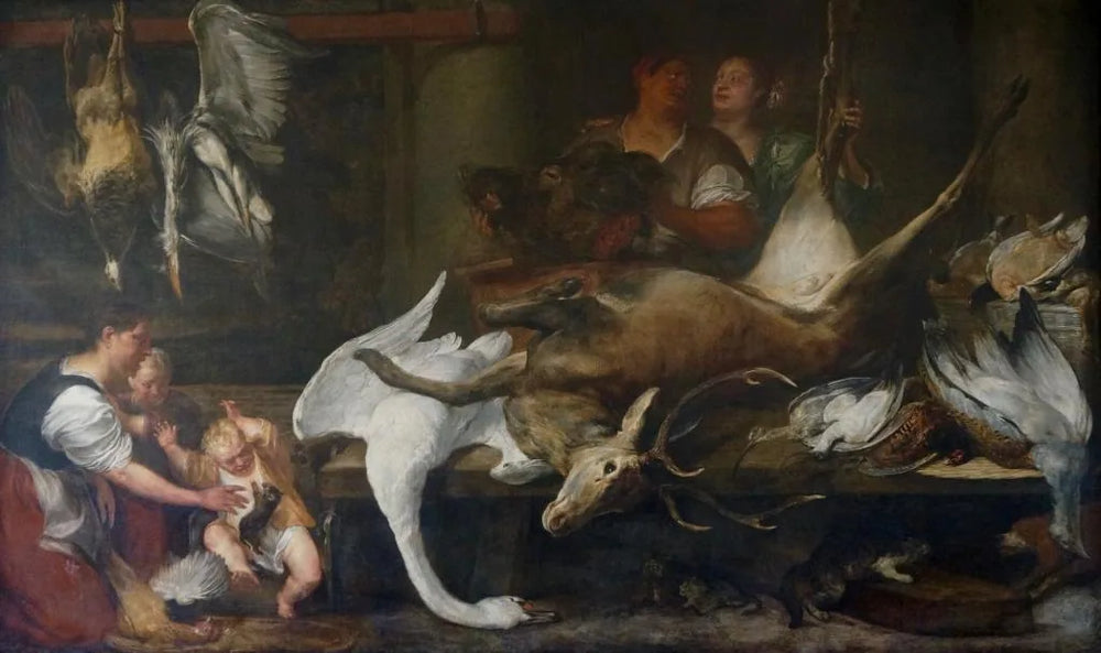 nature morte - Frans Snyders image 1 copie de tableau peinte à la main