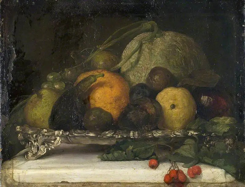 Natureza morta, frutas - Frederic Leighton
