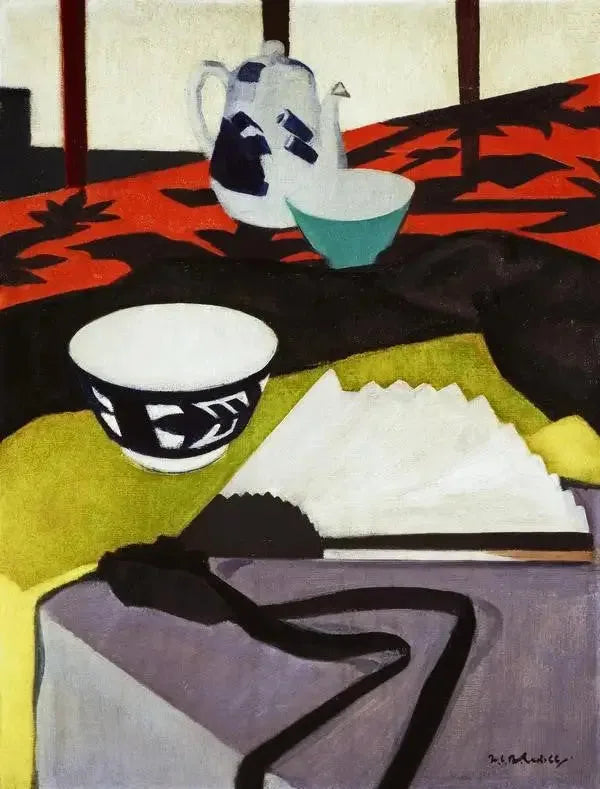 Natureza morta (Avental Cinza) - Francis Cadell