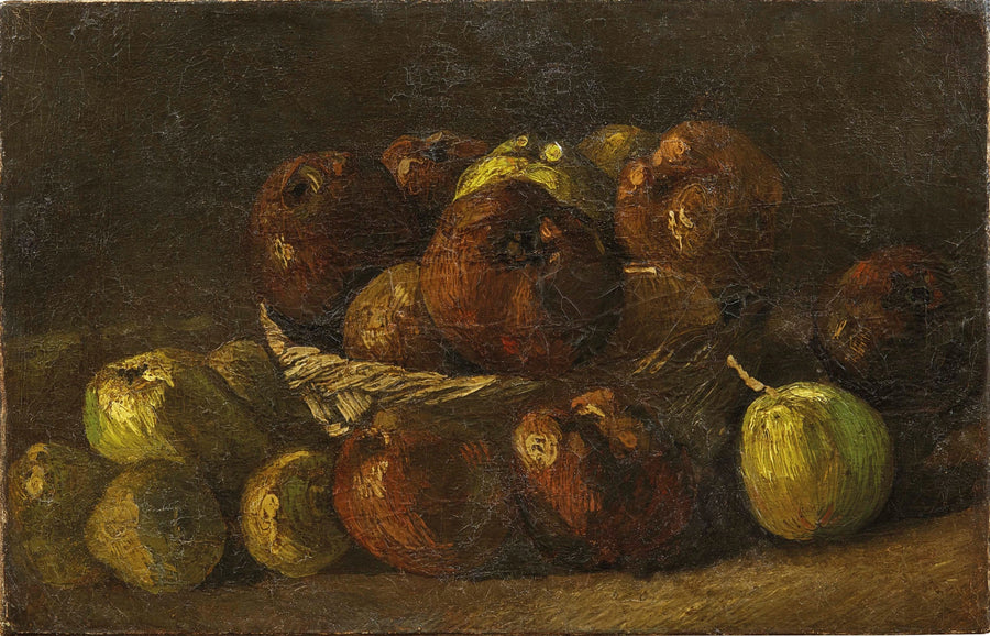 Natureza morta com cesta de maçãs - Vincent van Gogh