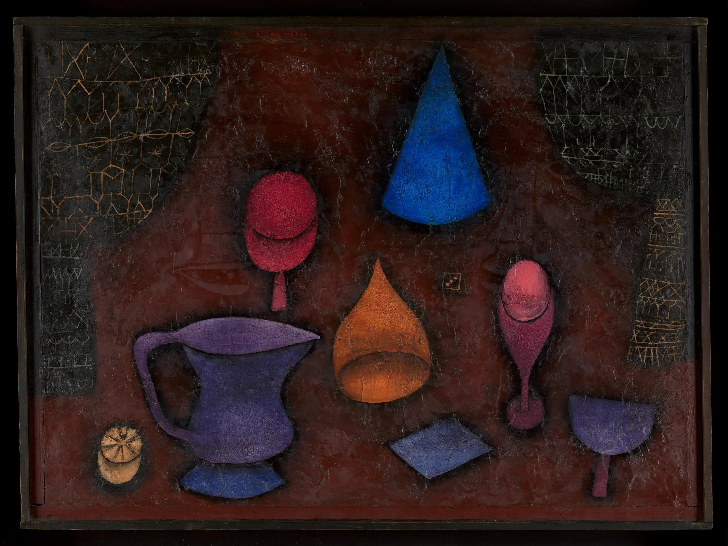 Nature morte - Paul Klee image 1 tableau peint à l’huile sur toile