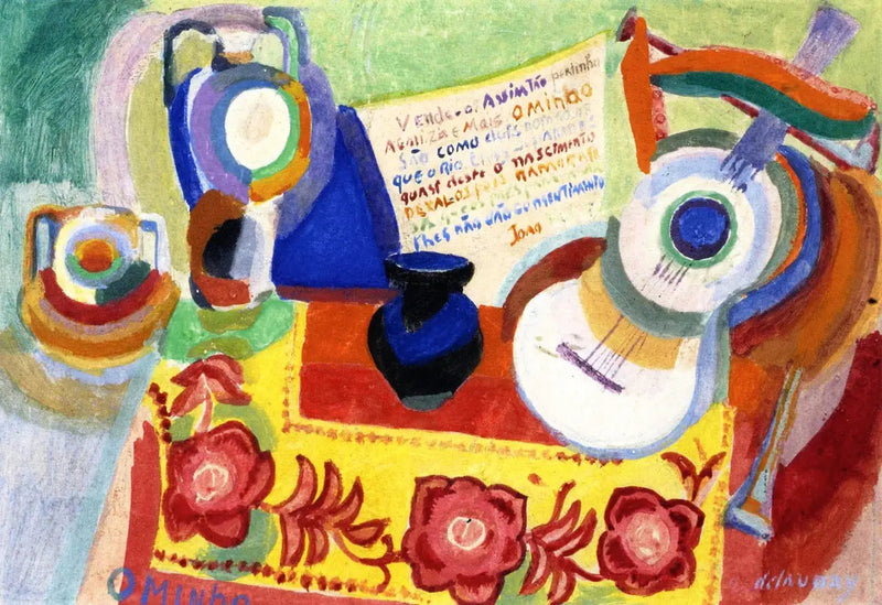 Natureza morta portuguesa - Robert Delaunay