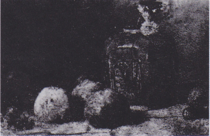 Natureza morta com pote de gengibre e maçãs - Vincent van Gogh