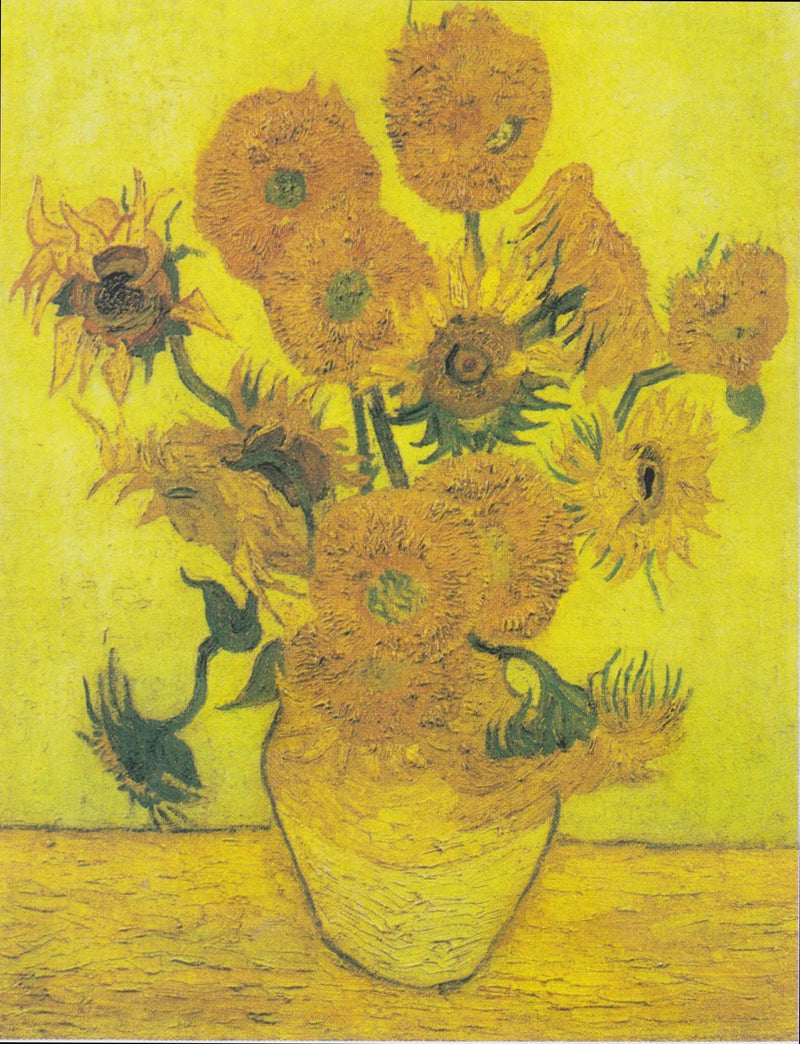 Natureza morta: Vaso com quinze girassóis - Vincent van Gogh