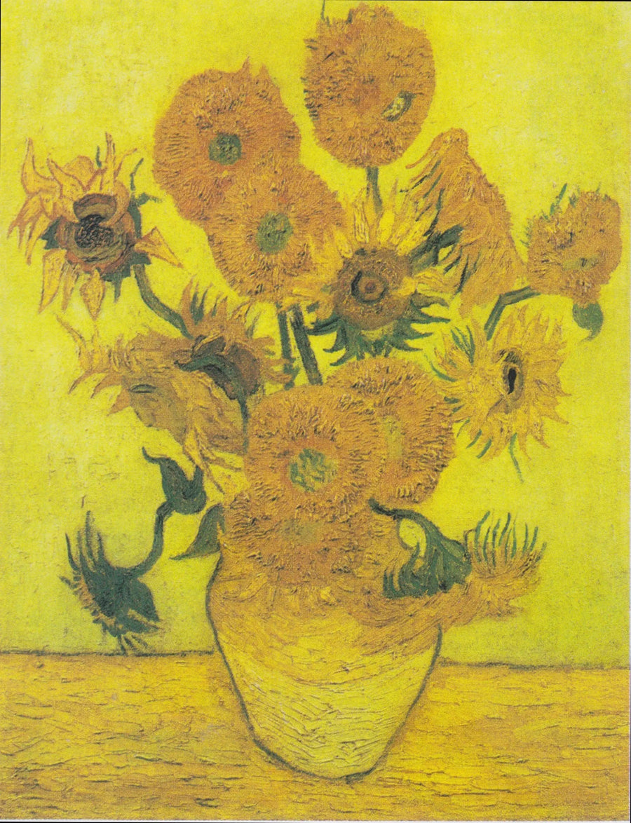 Natureza morta: Vaso com quinze girassóis - Vincent van Gogh