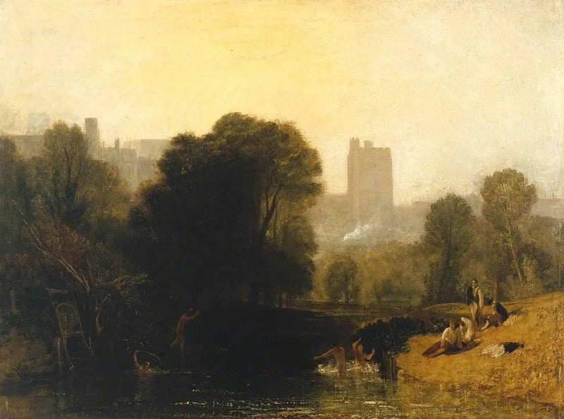 Perto da Fechadura do Tâmisa, Windsor - J. M. W. Turner