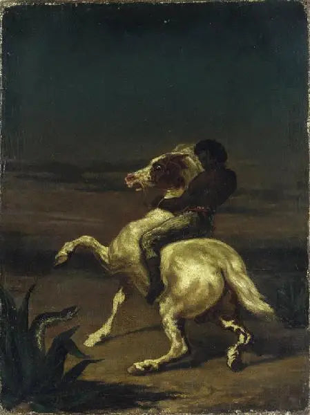 Cavalo Negro - Théodore Géricault