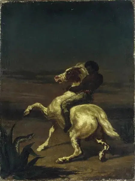 Cavalo Negro - Théodore Géricault