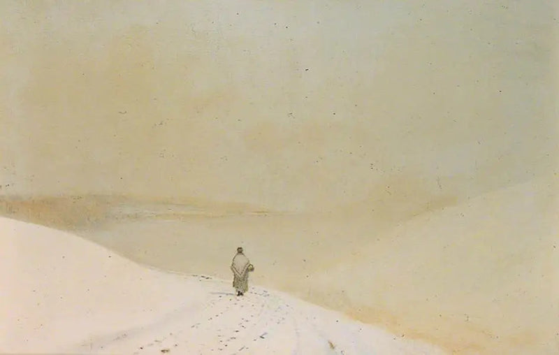 Neve e Névoa (Capricho em Amarelo Menor) - John Atkinson Grimshaw