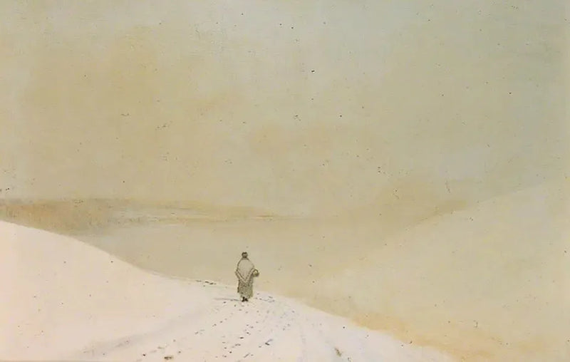 Neve e Névoa (Capricho em Amarelo Menor) - John Atkinson Grimshaw