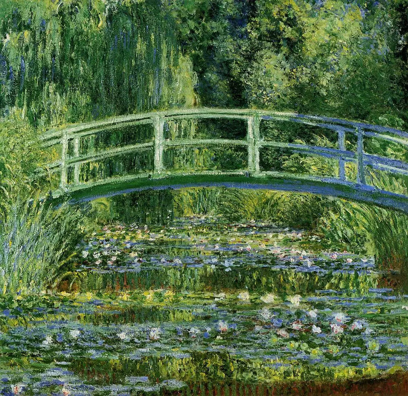 Nenúfares e Ponte Japonesa - Claude Monet