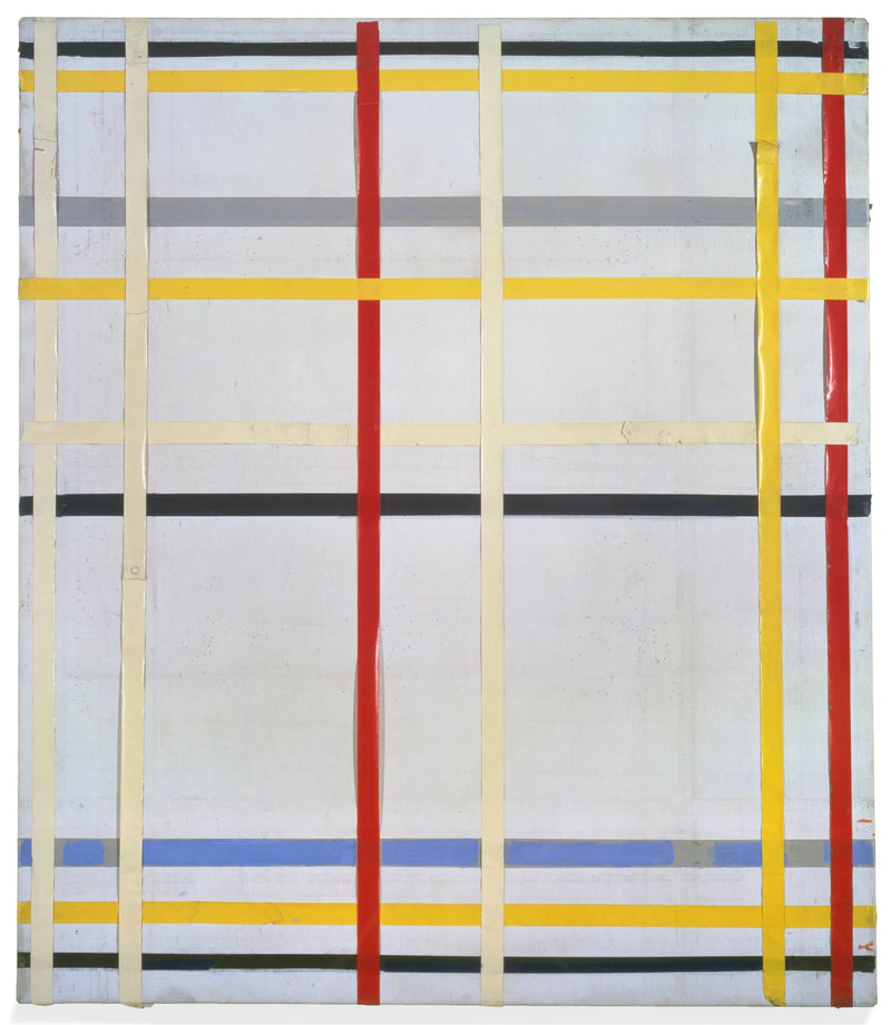 Nova Iorque 2 [inacabado, anteriormente Nova Iorque III] - Piet Mondrian