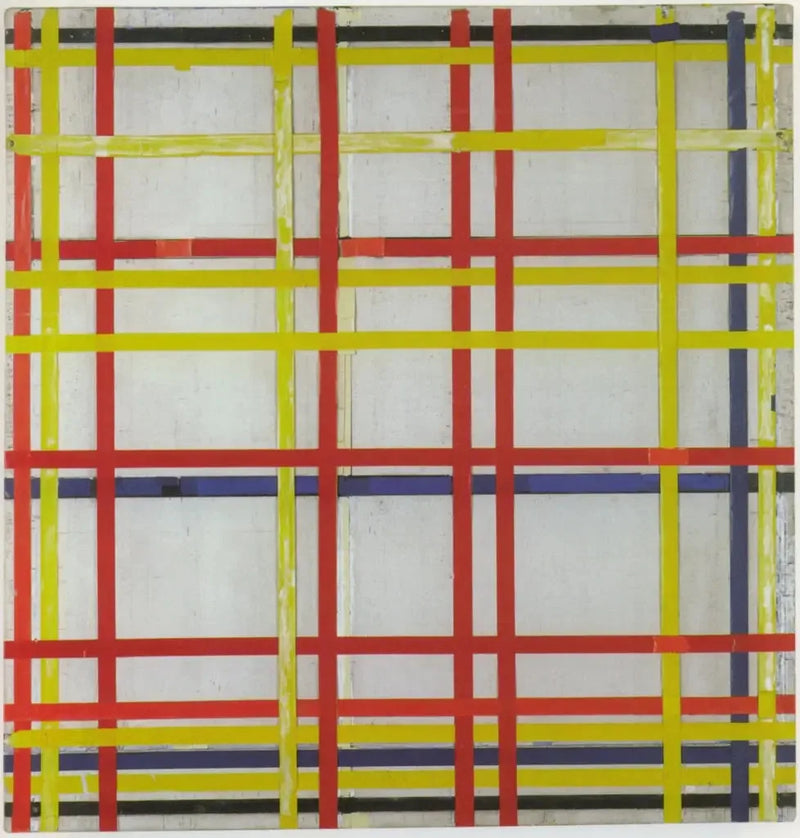 Cidade de Nova York I - Piet Mondrian