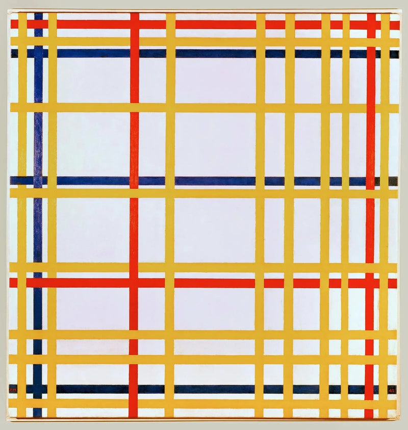Nova Iorque - Piet Mondrian