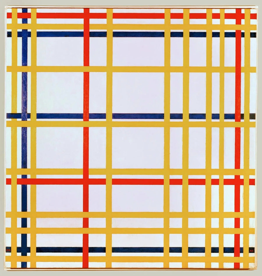 Nova Iorque - Piet Mondrian