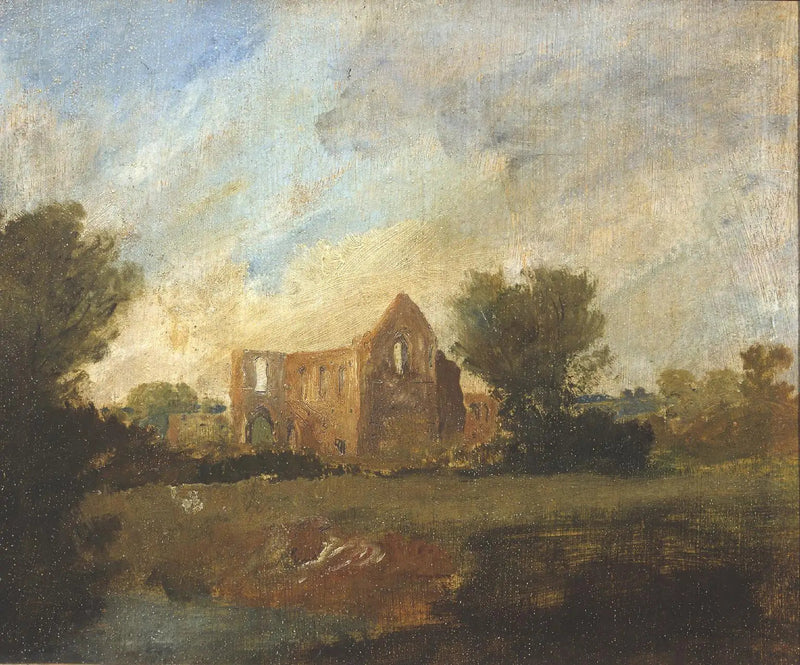 Abadia de Newark - J. M. W. Turner