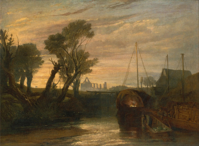 Abadia de Newark - J. M. W. Turner
