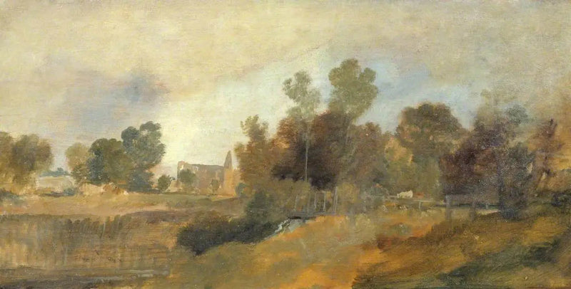 Abadia de Newark no Wey - J. M. W. Turner
