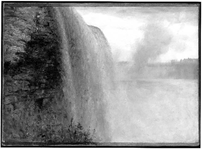 Niagara do lado americano - Albert Bierstadt