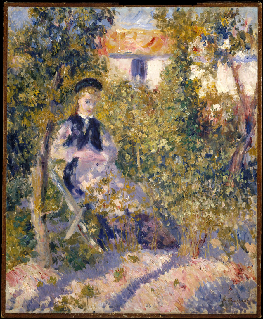 Nini no jardim - Pierre-Auguste Renoir