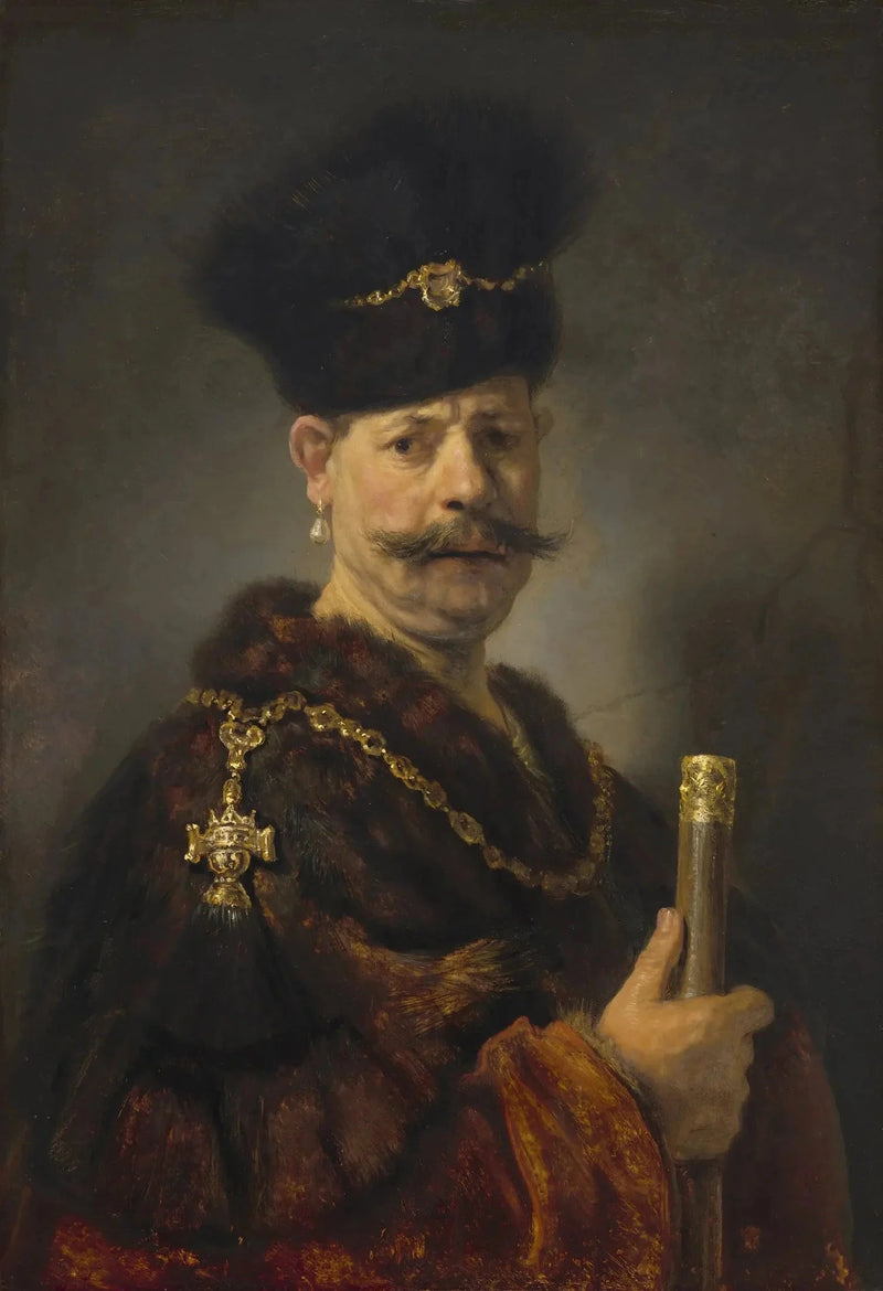 Um nobre polonês - Rembrandt