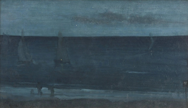 Noturno: Azul e Prata — Bognor - James Abbott McNeill Whistler