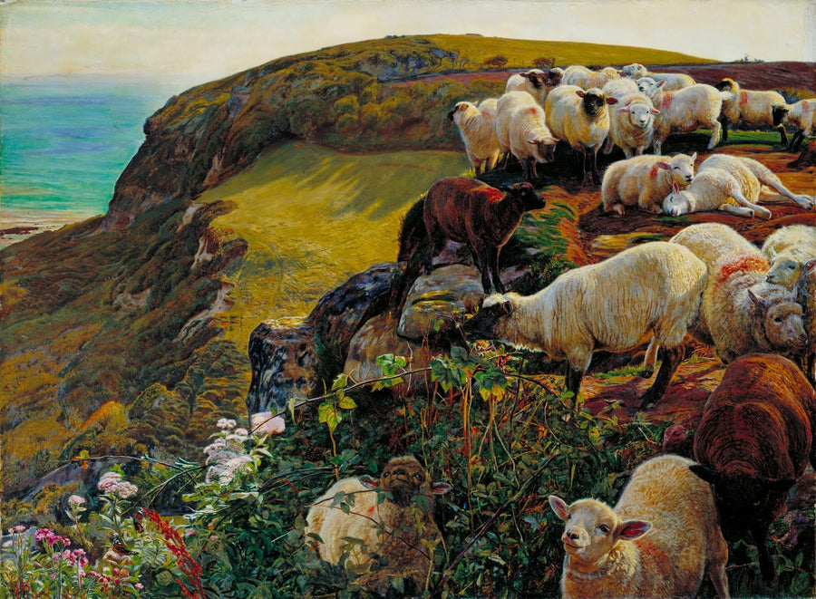 Nas costas inglesas - William Holman Hunt