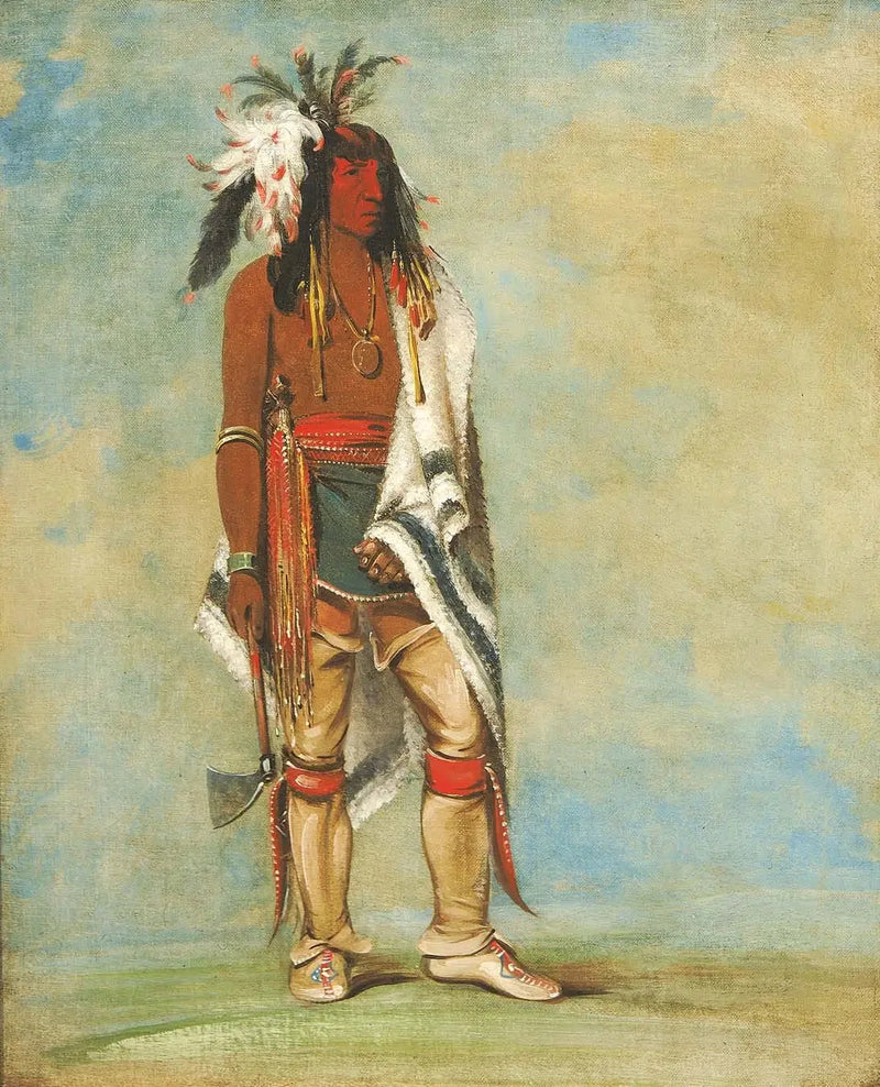 Não-para, um chefe - George Catlin