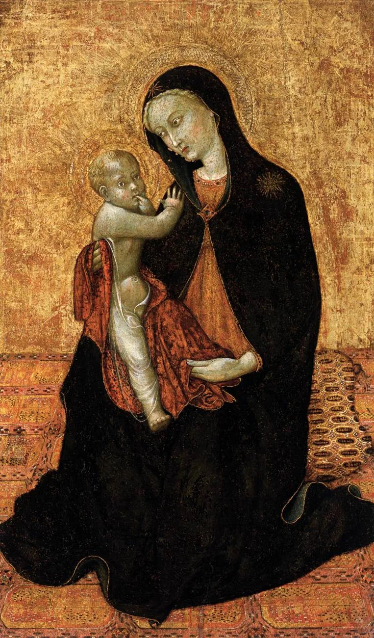 Nossa Senhora da Humildade - Stefano di Giovanni (Sassetta)