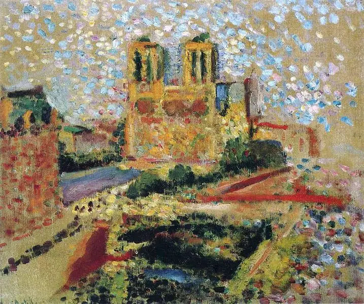 Reproduction du tableau « Notre-Dame - Henri Matisse » par Alpha Reproduction en peinture à l’huile