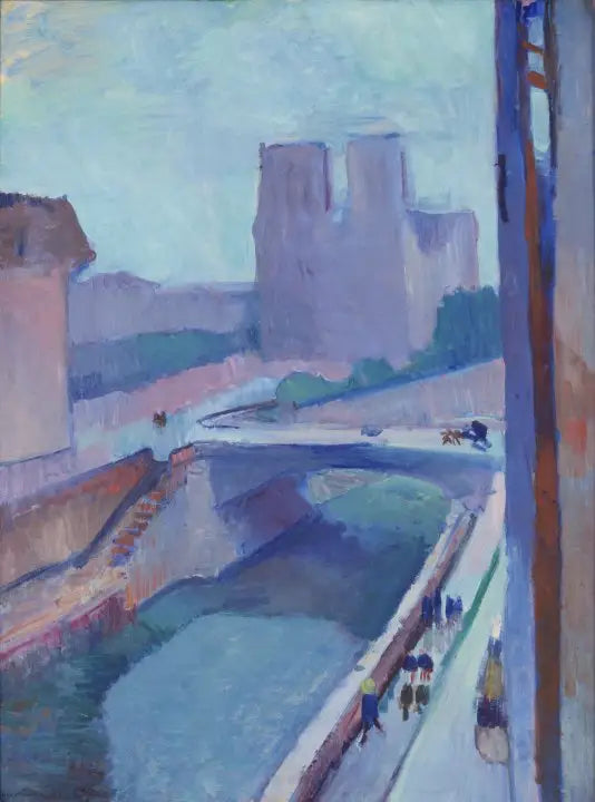 Notre-Dame, um final de tarde - Henri Matisse
