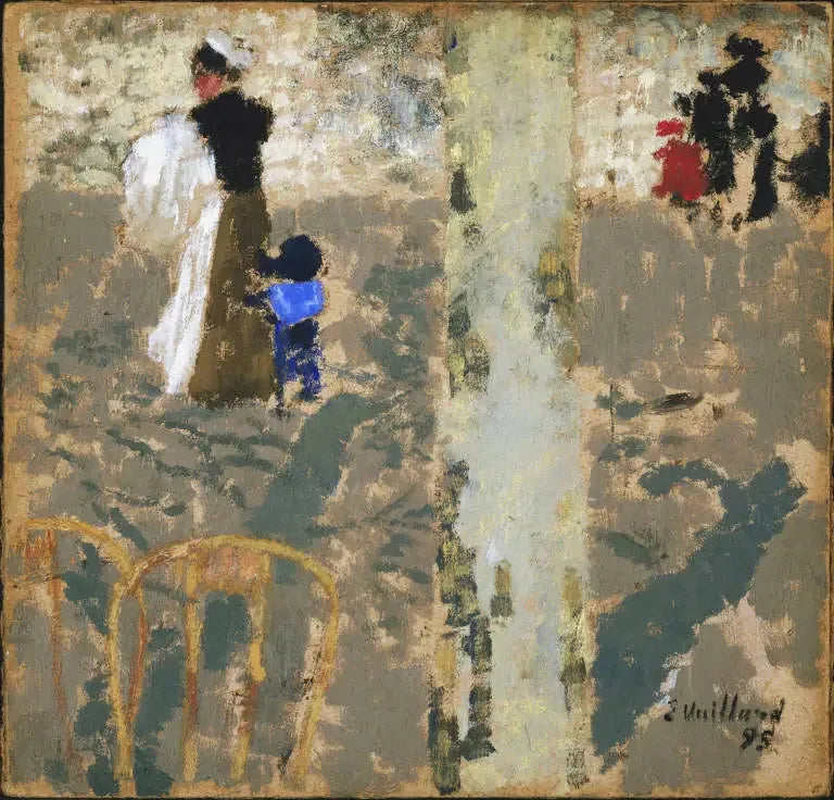 Babá e criança com traje de marinheiro - Édouard Vuillard