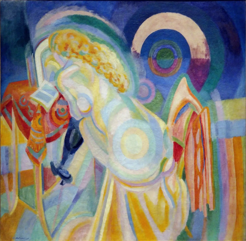 Nu na penteadeira - Robert Delaunay