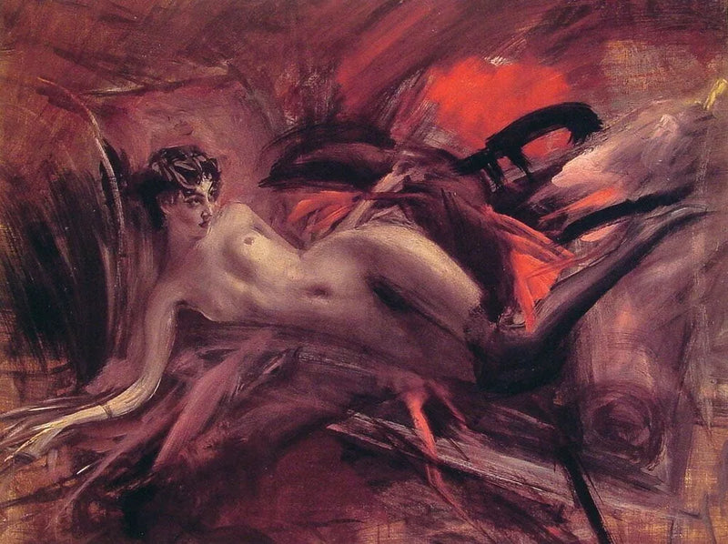 Nu deitado - Giovanni Boldini