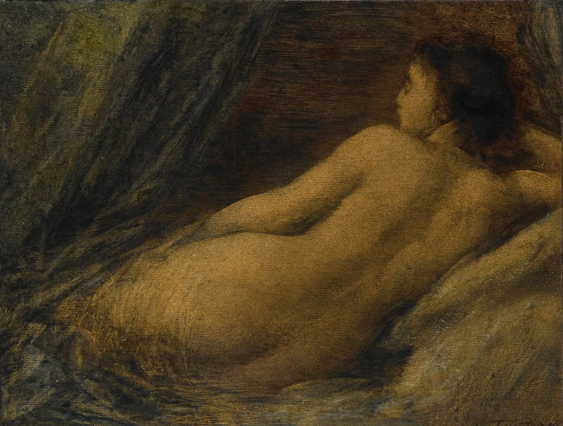 Nu deitado - Henri Fantin-Latour