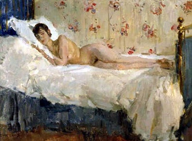 Nu deitado - Isaac Israëls