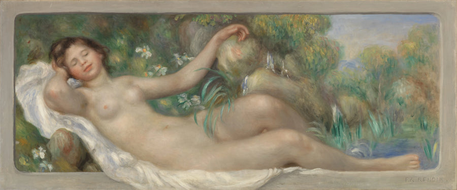 Nu alongado (A Fonte) - Pierre-Auguste Renoir
