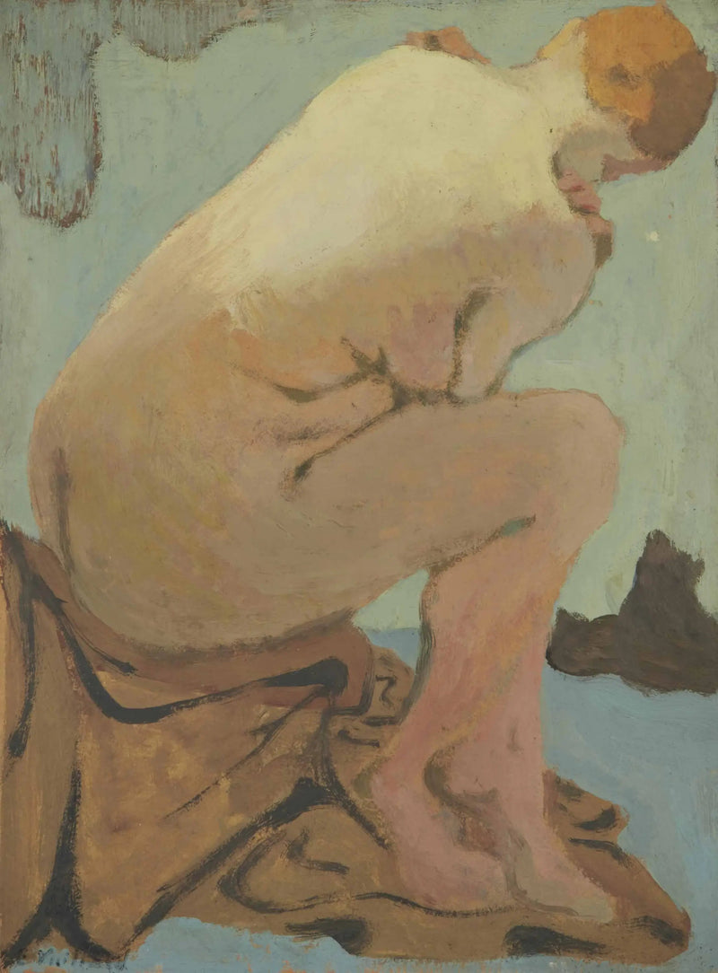 Nu sentado - Édouard Vuillard