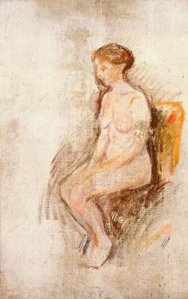 Nu sentado - Edvard Munch