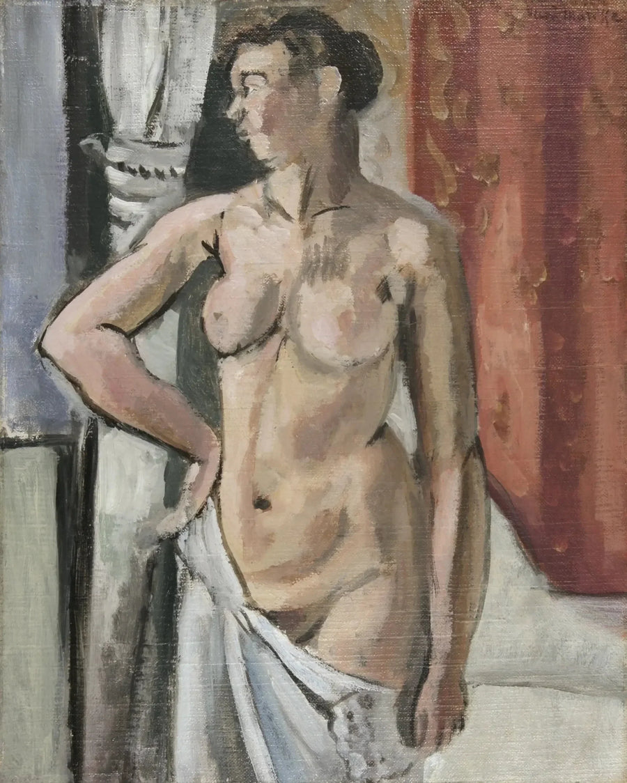 Nu com drapeado - Henri Matisse