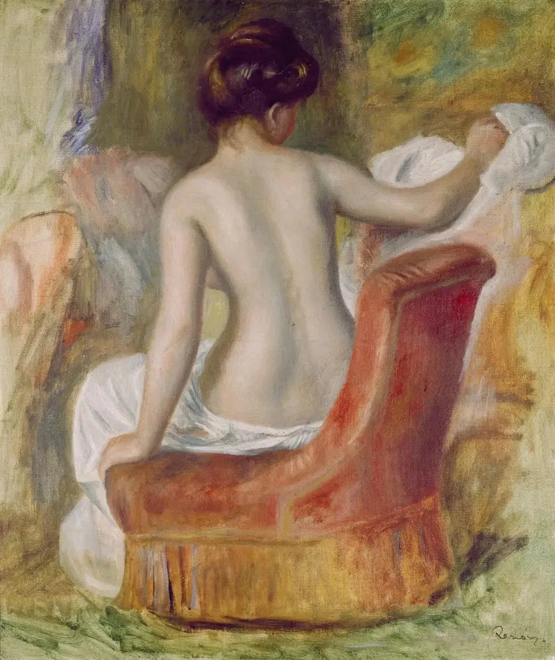 Nu no sofá - Pierre-Auguste Renoir